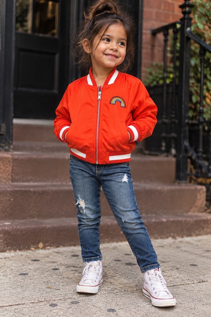 Girls 2T 3T Clothing Bundle Stella McCartney Jacket Jeans Daisy Pants 3 Piece